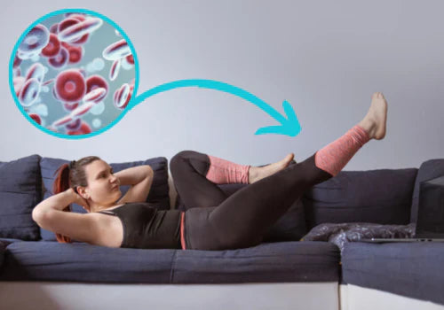 Einfaches 15-minütiges Sofa-Workout zur Verbesserung der Durchblutung in den Füßen