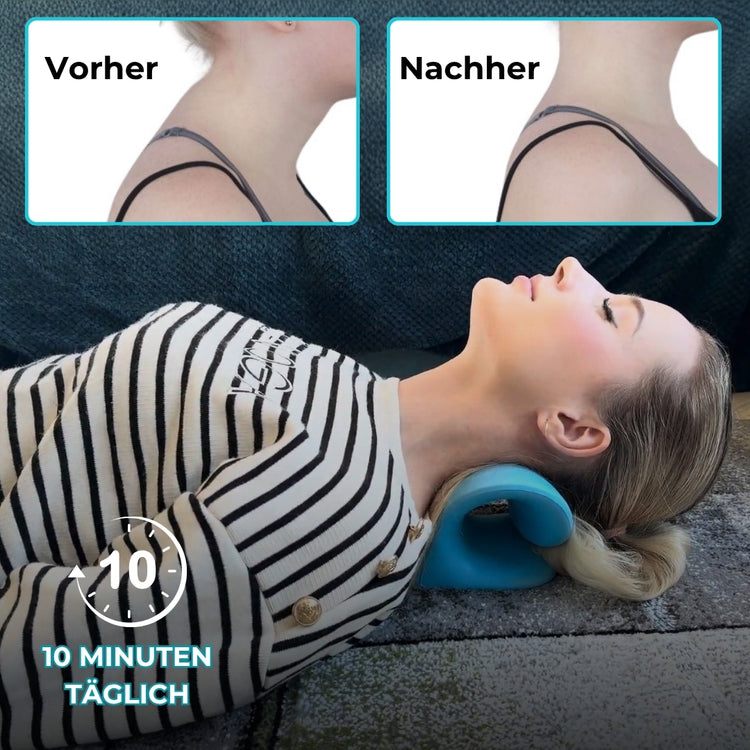 NackenRelief – Gegen Nackenschmerzen und Nackenbuckeln