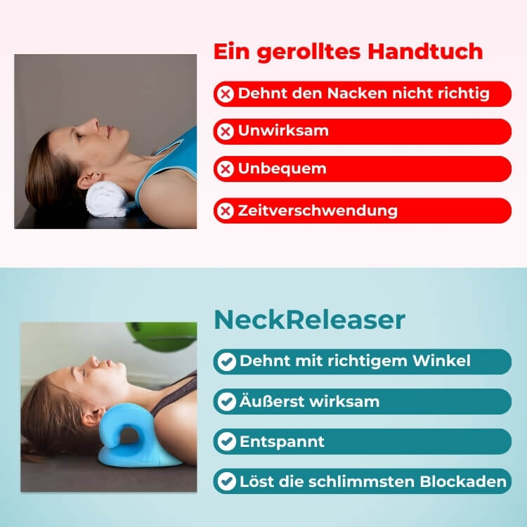 NeckReleaser – Gegen Nackenhöcker
