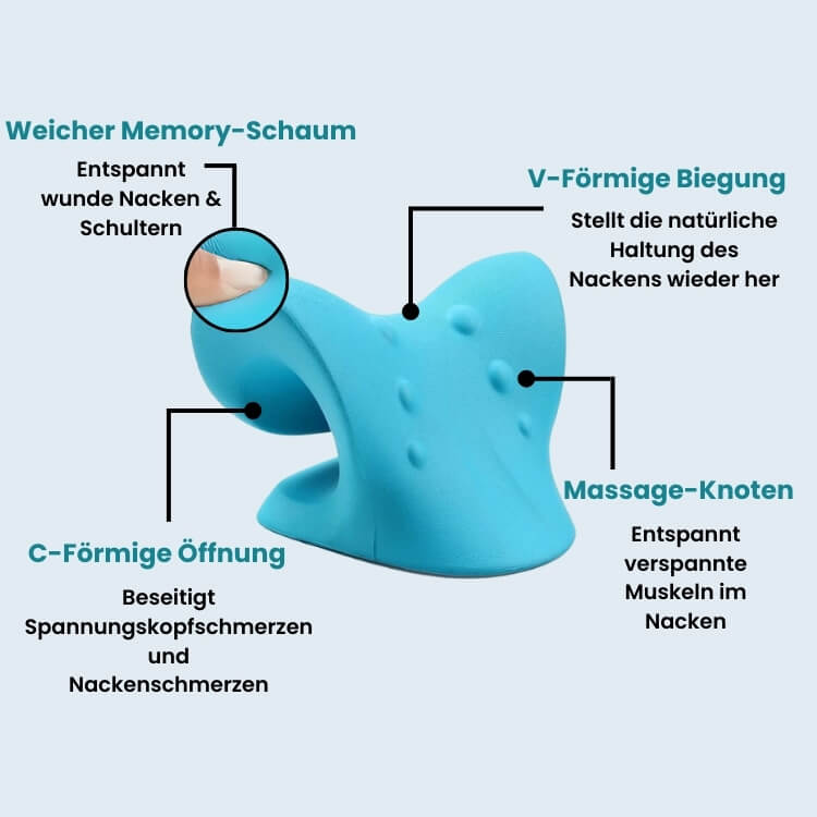 NeckReleaser – Gegen Nackenhöcker